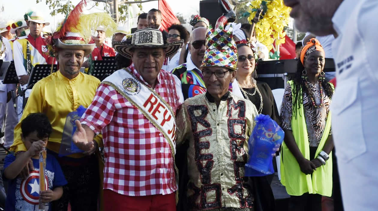 El Rey Momo del Carnaval.