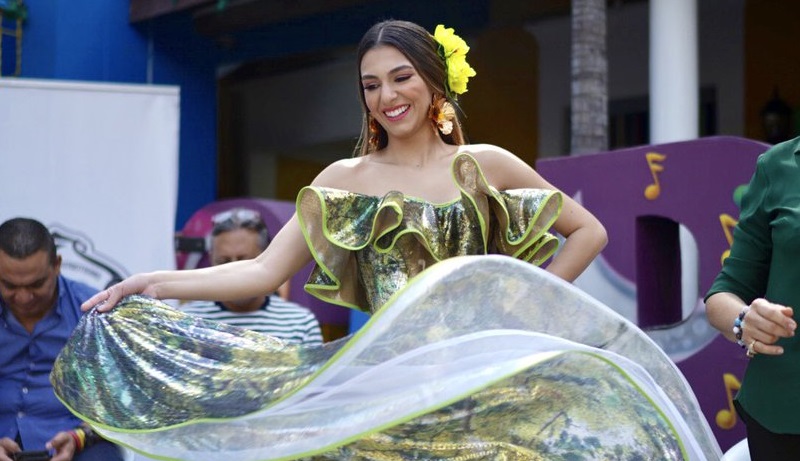 Carolina Segebre Abudinén, Reina del Carnaval de Barranquilla 2019.