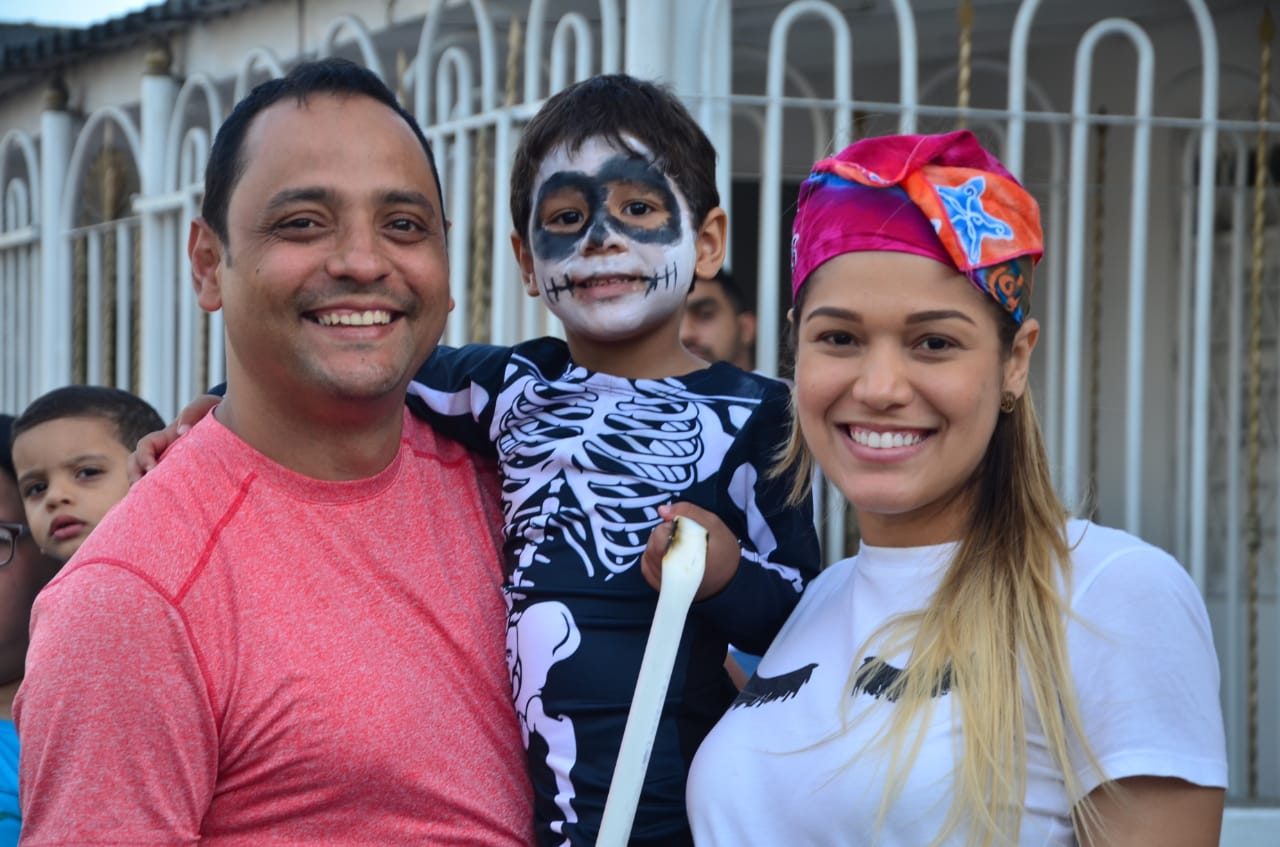 Todos los asistentes participaron en familia.