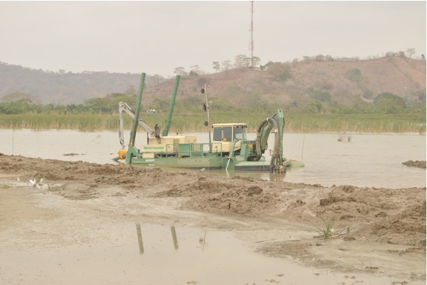 Intervención en la Laguna de Luruaco.