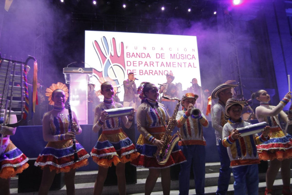 Show de la Banda de Baranoa en Madrid.