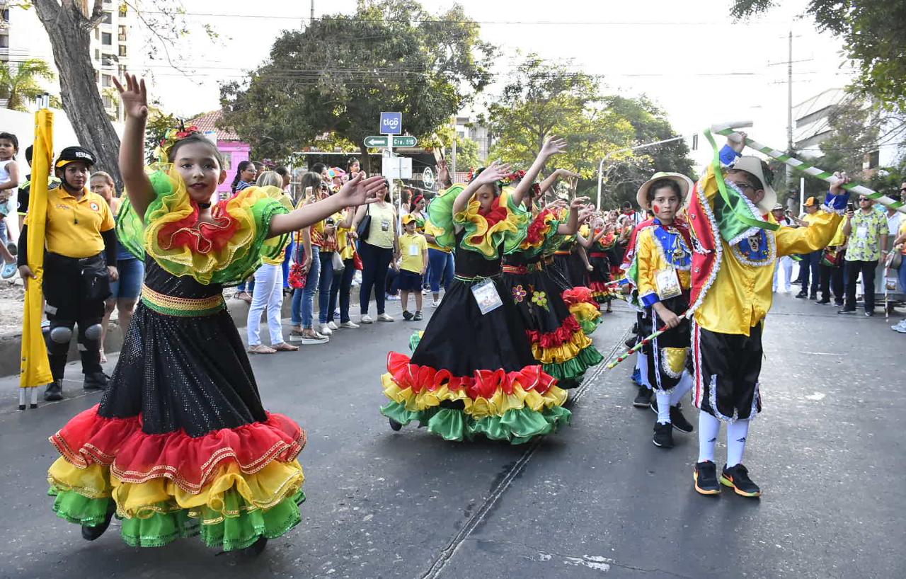 Los más jóvenes también se tomaron la calles.