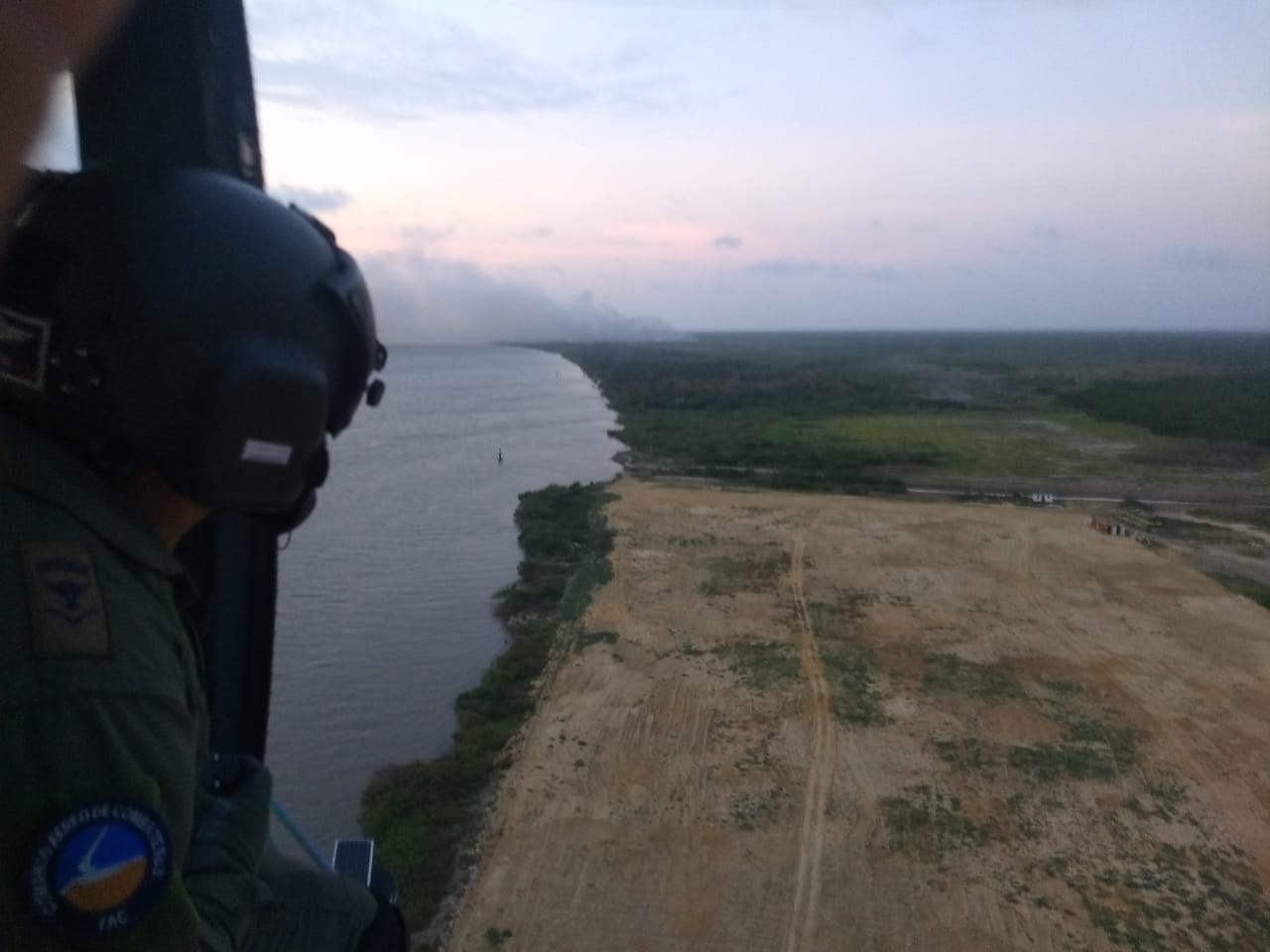 Fuerza Aérea atendió el llamado de UNGRD y la Gobernación del Magdalena.