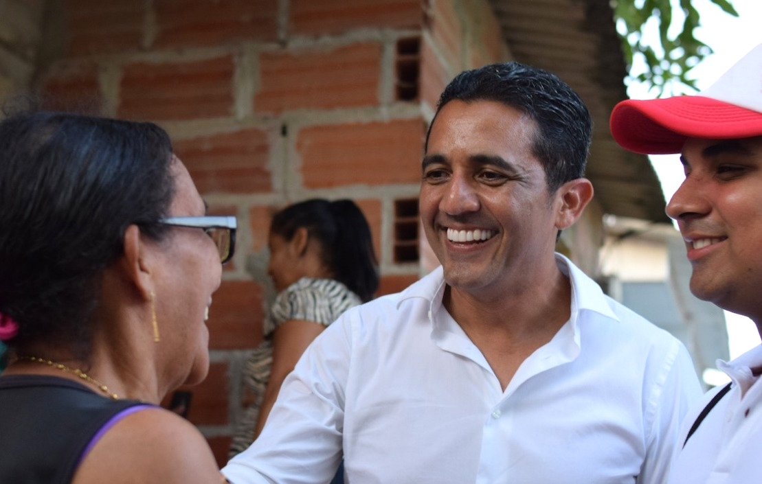 Pedro Lemus, precandidato a la Gobernación del Atlántico.,