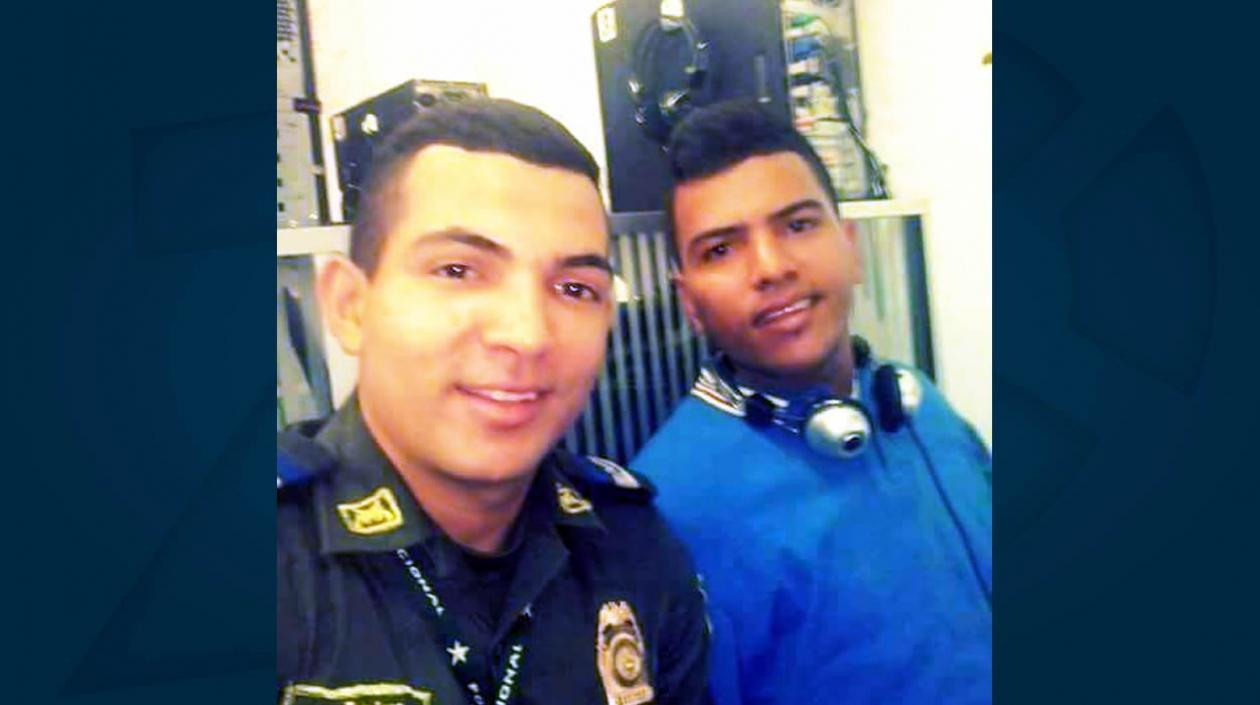 Los hermanos Kemel Jesús y Kevin José Cervantes Ocampo.