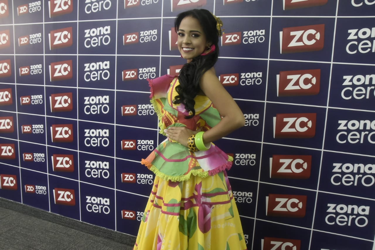 La Reina del Carnaval de Ponedera, Valeria Cano Porto.