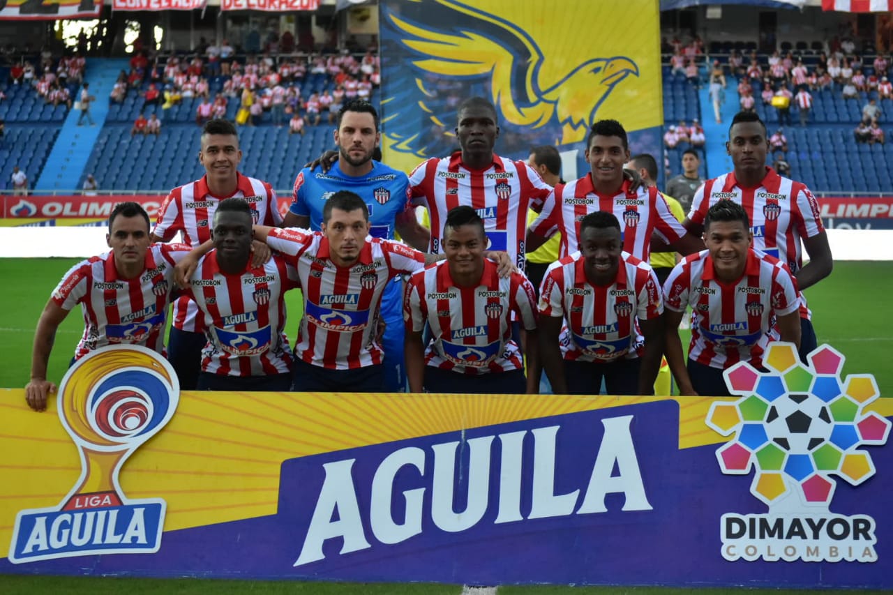 Nómina titular del Junior.