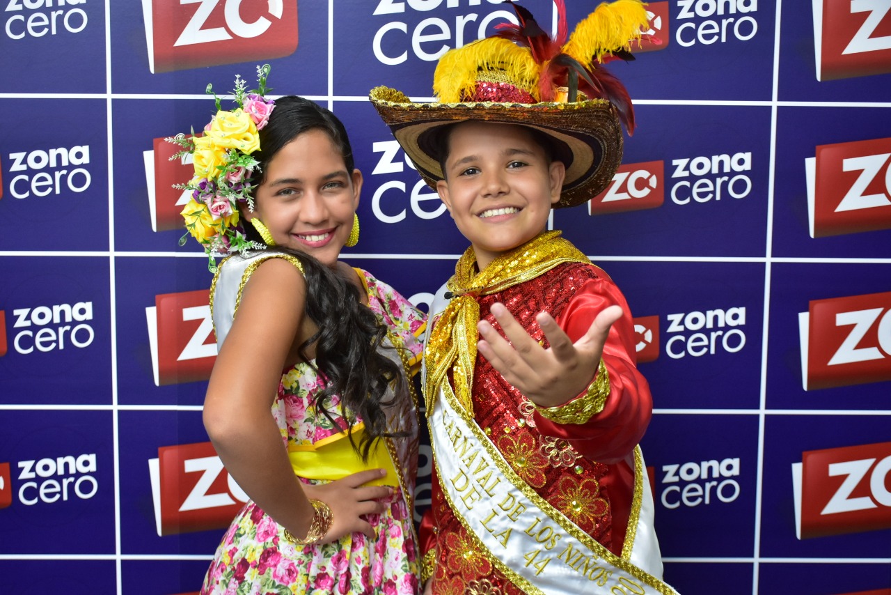 Mariana Gil y Daniel Fernández, Reyes del Carnaval de los Niños de la 44-2020.