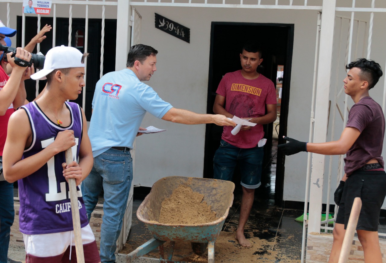 El candidato William Torres Arcila.