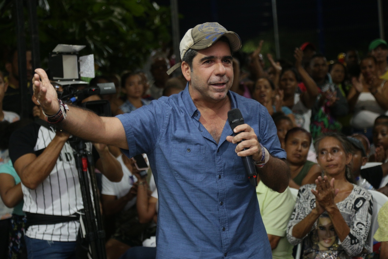 El Alcalde de Barranquilla, Alejandro Char.