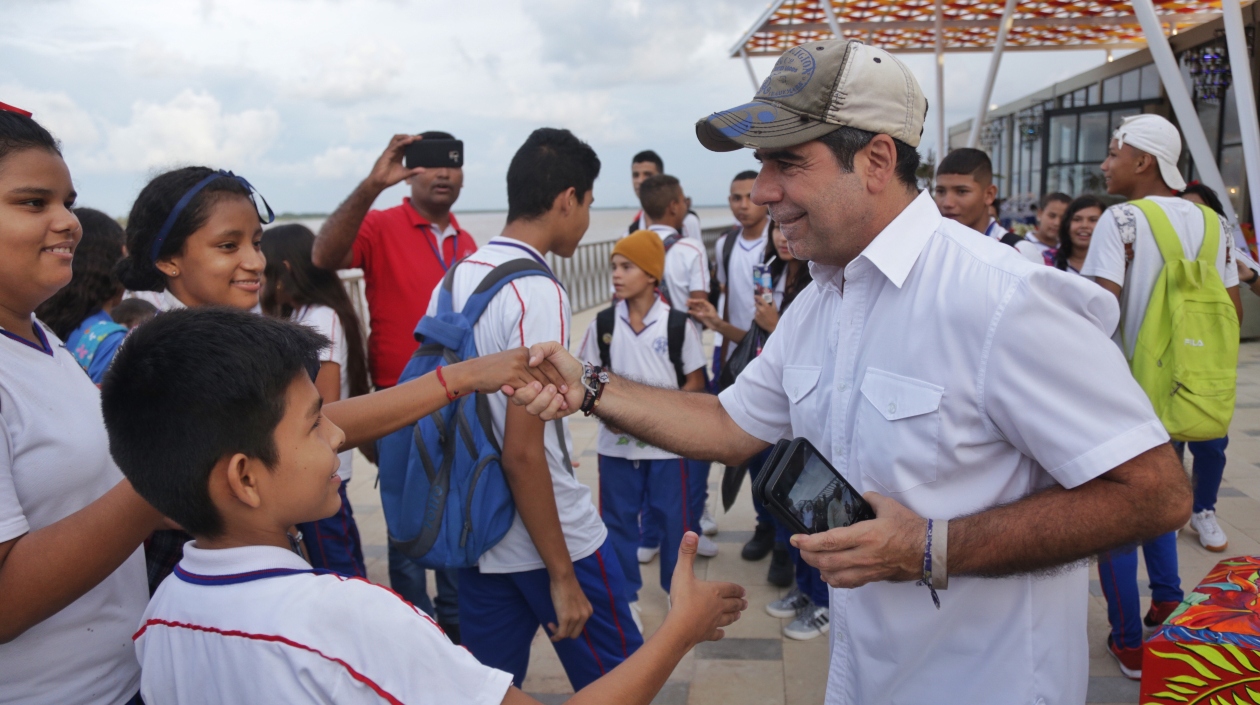 El Alcalde de Barranquilla, Alejandro Char.