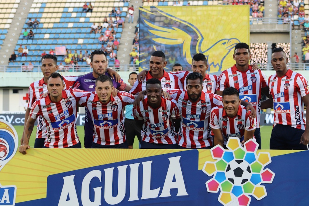 Nómina inicialista del Junior.