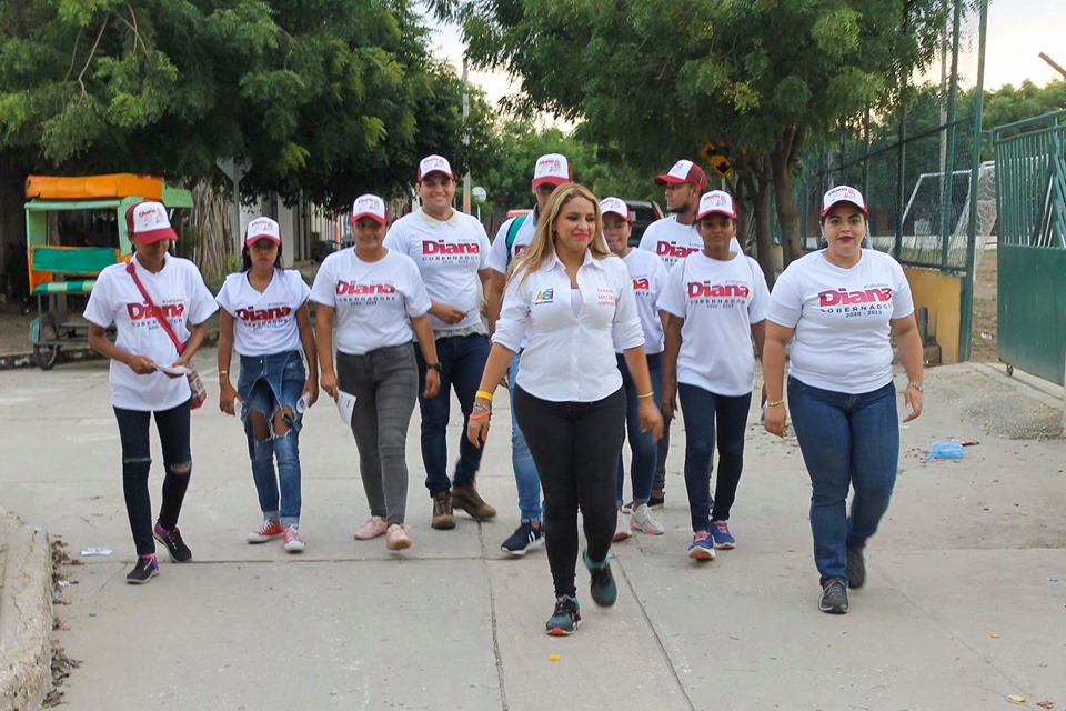 Diana Macías Reslen, candidata a la Gobernación del Atlántico.