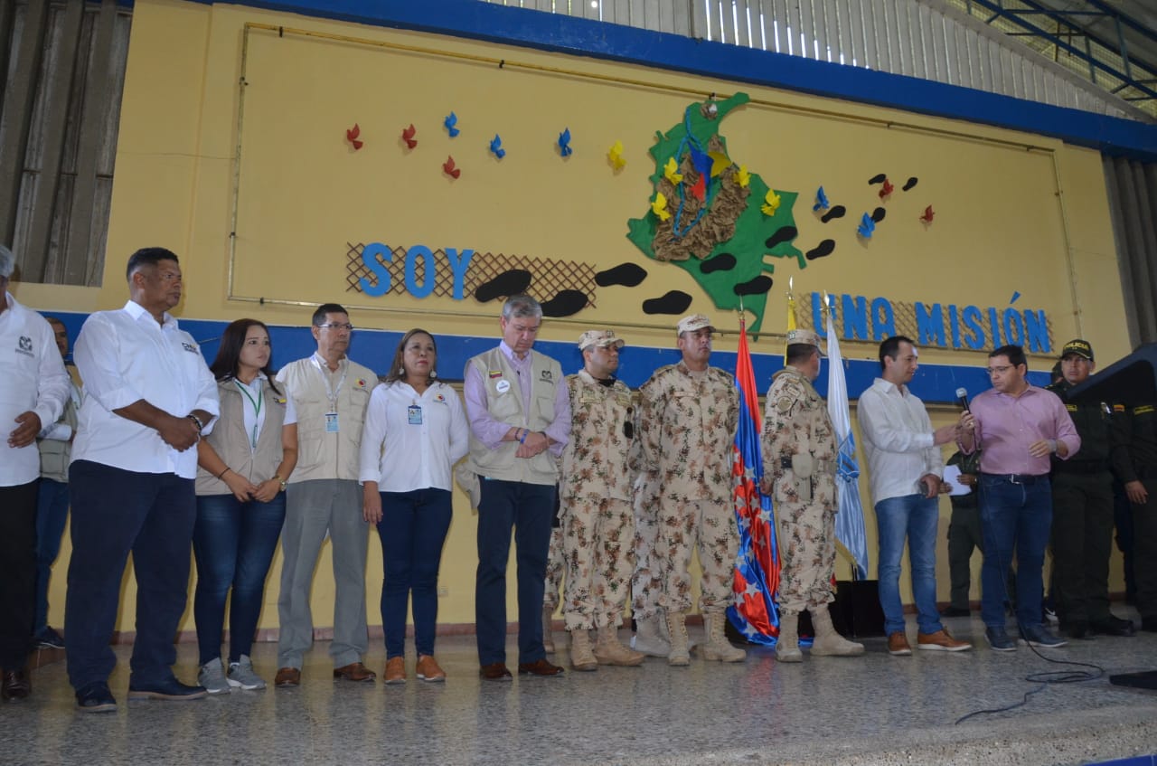 Seguimiento Foto de la apertura de las votaciones en el Magdalena.