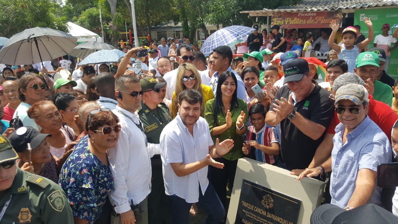 El Alcalde electo, Jaime Pumarejo y el mandatario actual Alejandro Char.