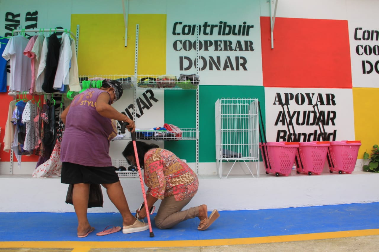 El 'Muro de la Bondad'.