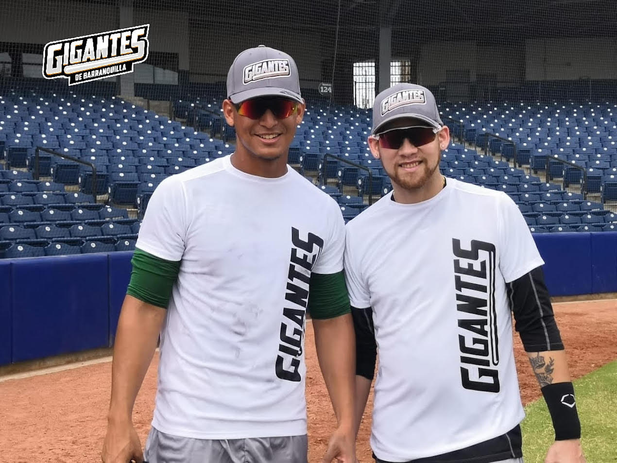 Ellos son los nuevos peloteros que se unen a Gigantes, el lanzador cartagenero Marshall Cantillo y el paracortos venezolano Ecik Salcedo,