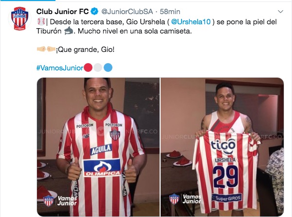 El trino del Junior.