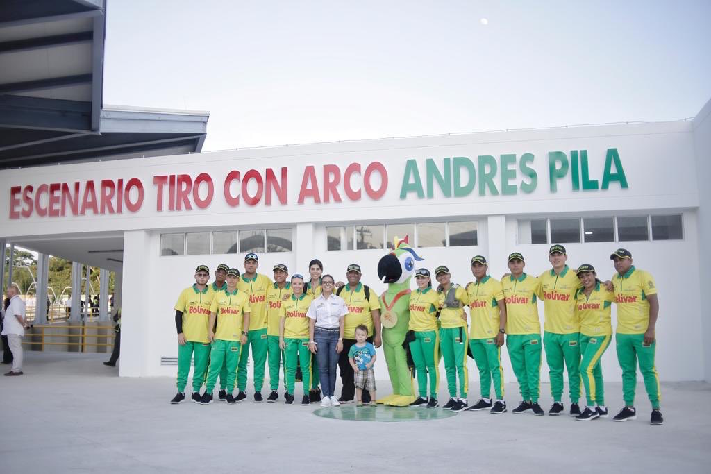 El escenario de tiro con arco 'Andrés Pila'.