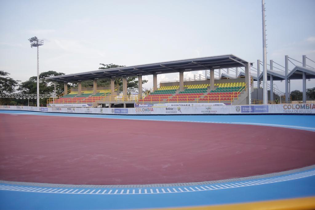 La pista de patinaje 'Jercy Puello'.