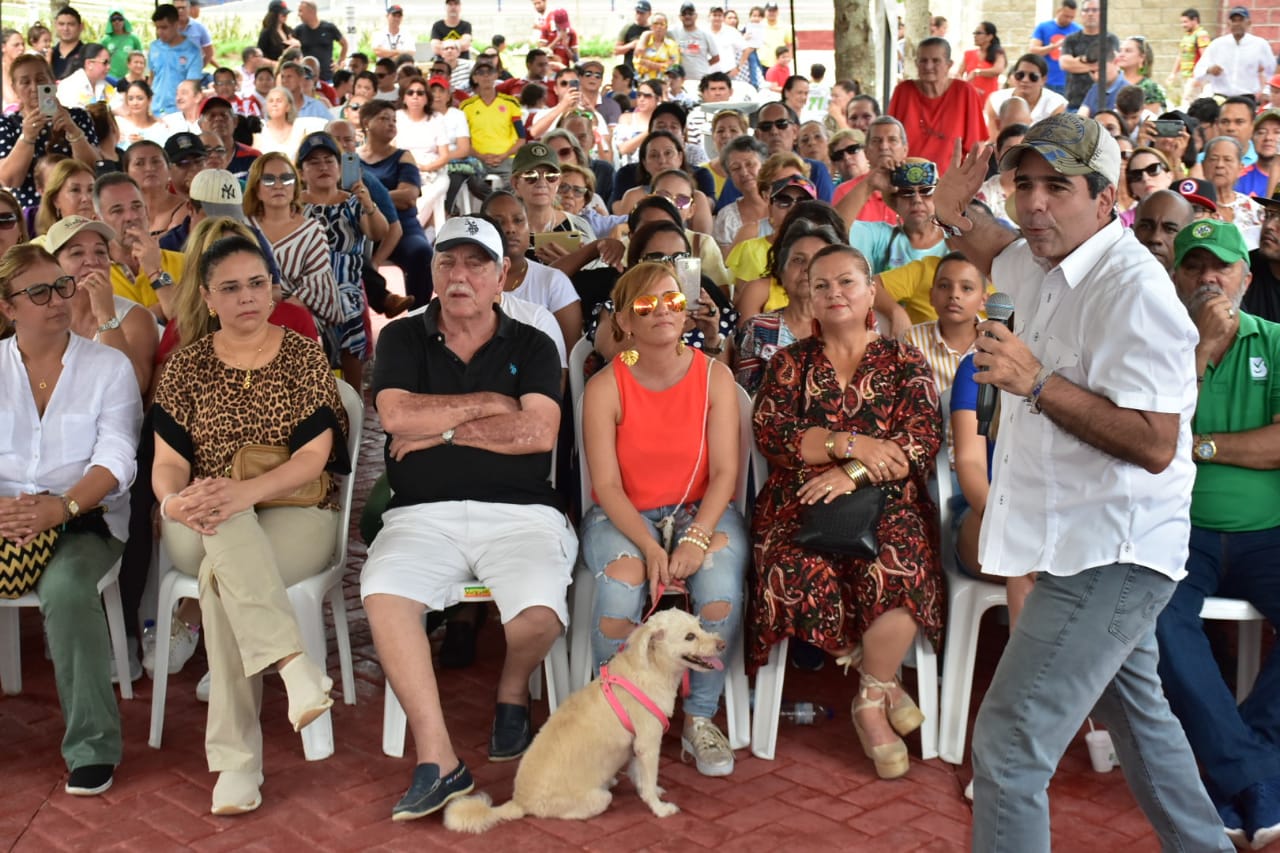 El Alcalde de Barranquilla, Alejandro Char.