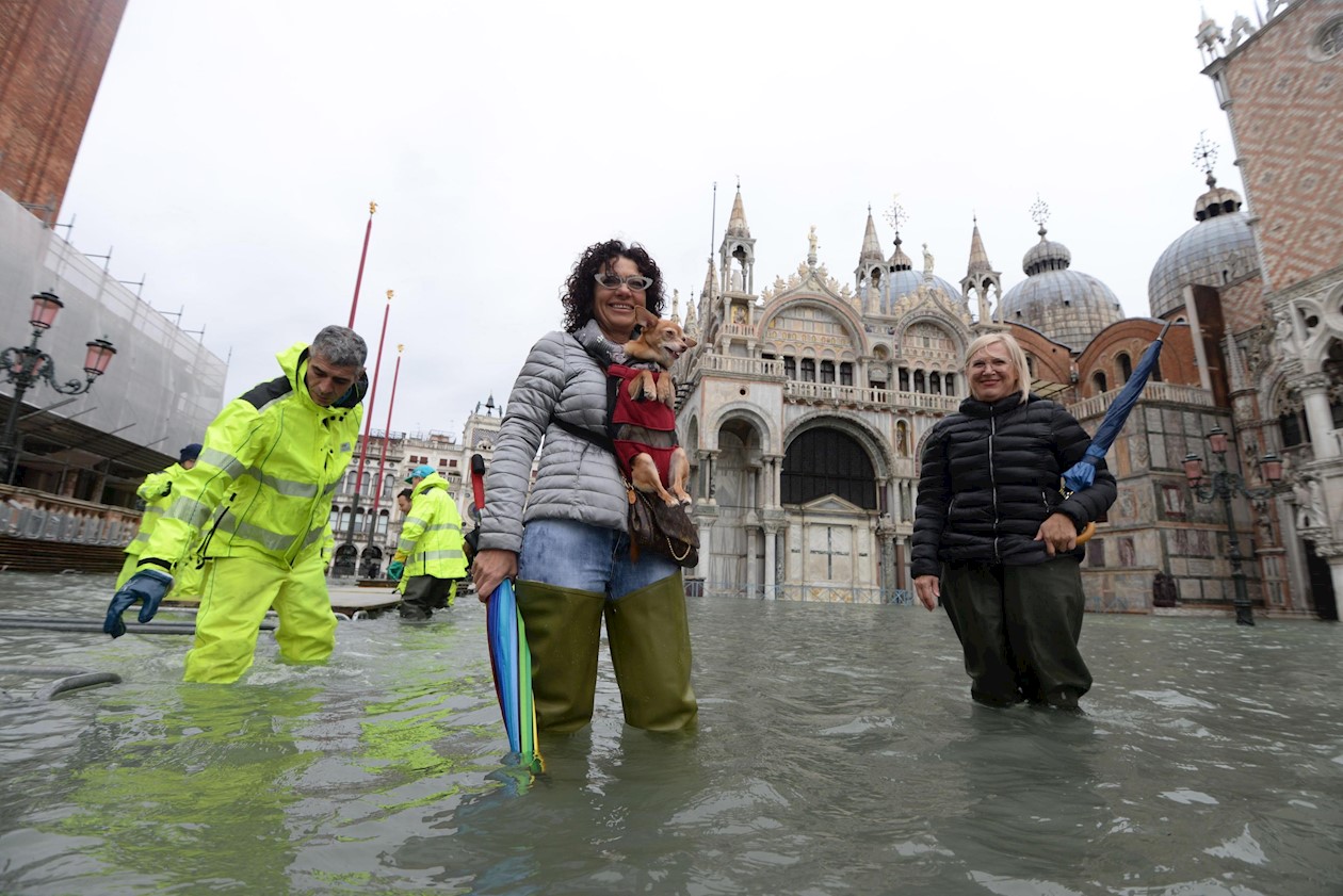 Imagen de la inundación.