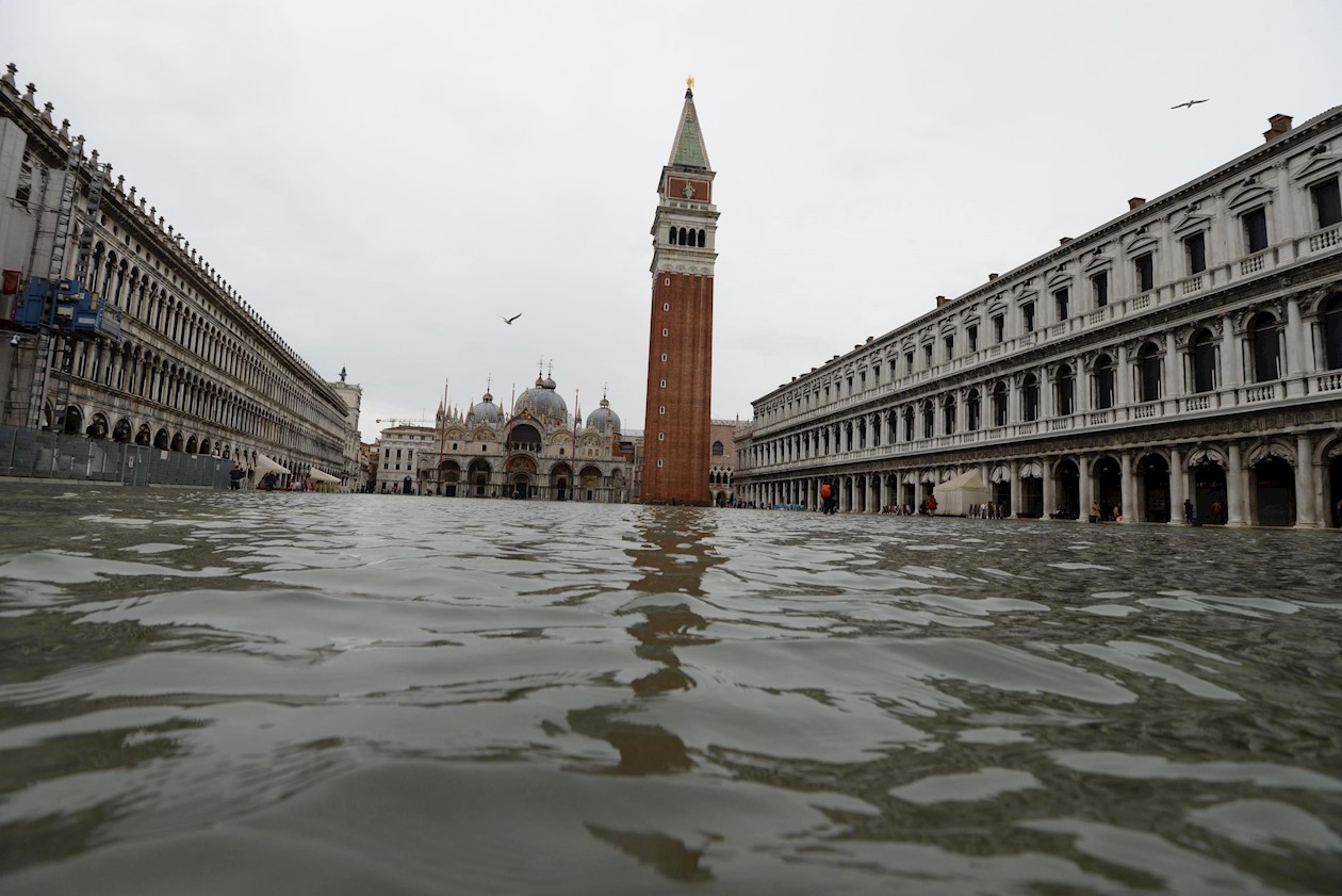 Imagen de la inundación.