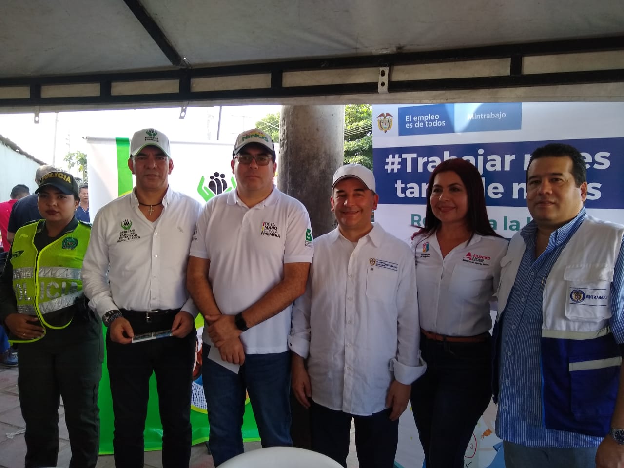 Lanzamiento de estrategia nacional de prevención contra el trabajo infantil en Barranquilla.