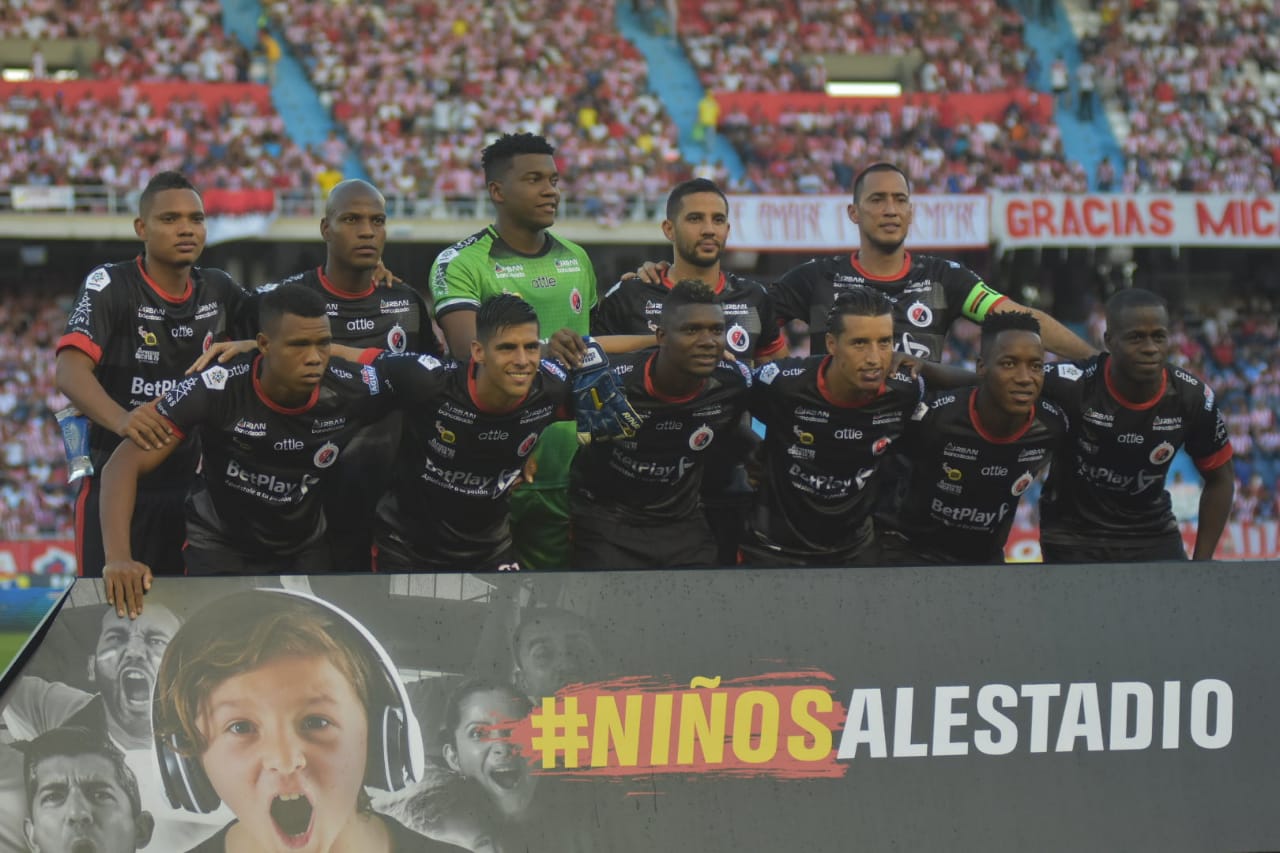 Nómina titular del Cúcuta deportivo.
