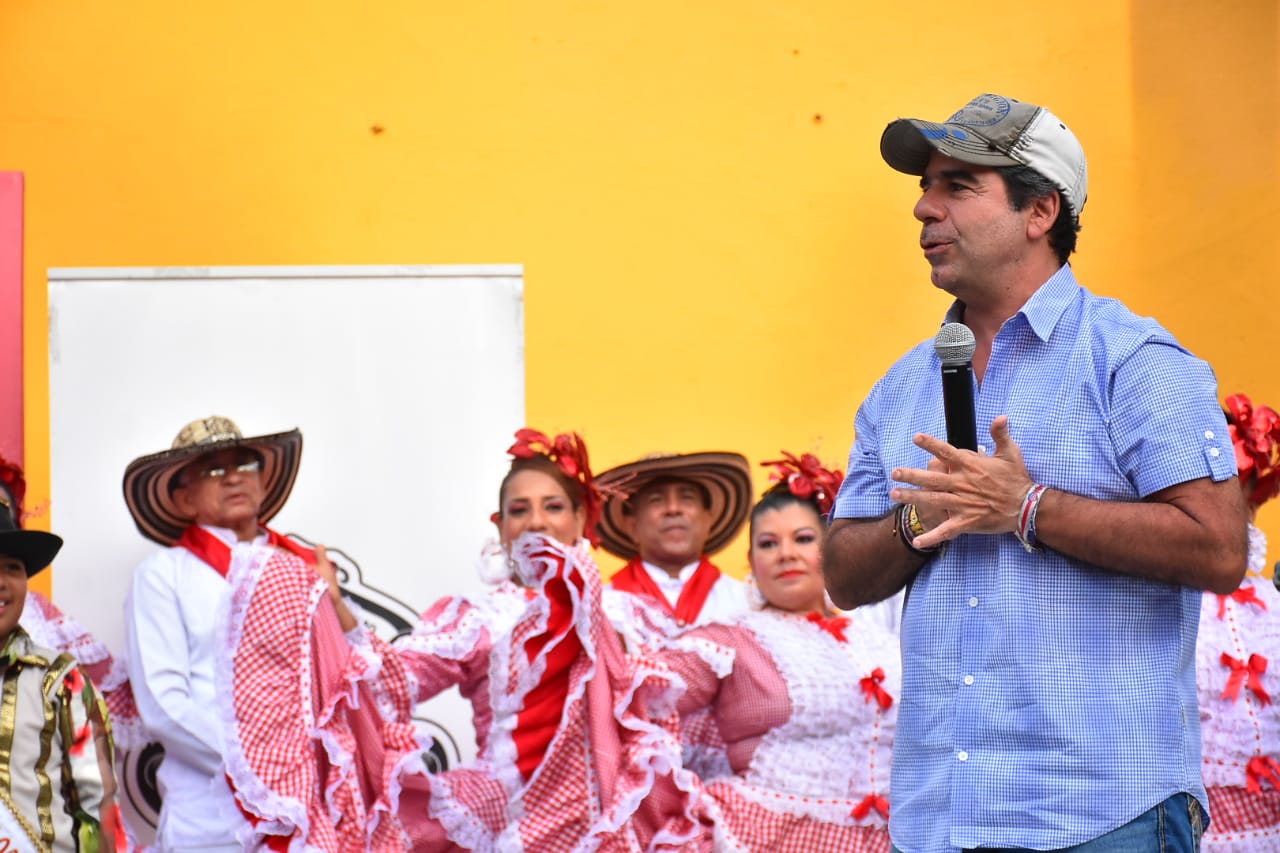 El Alcalde de Barranquilla, Alejandro Char.