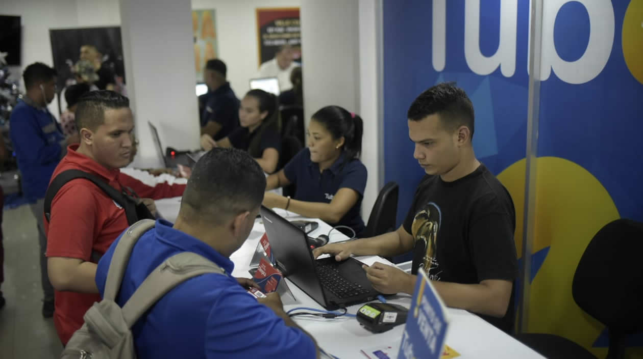 TuBoleta atiende a buen ritmo en las recargas. 