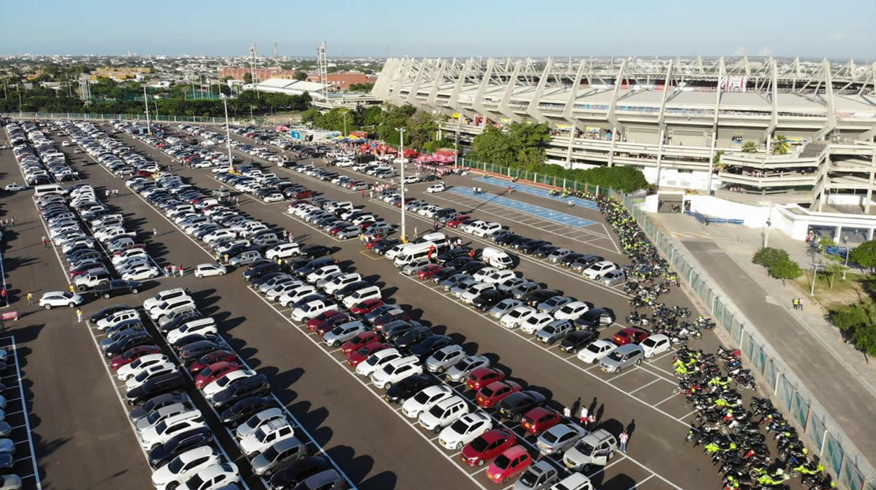 Imagen área del Metropolitano