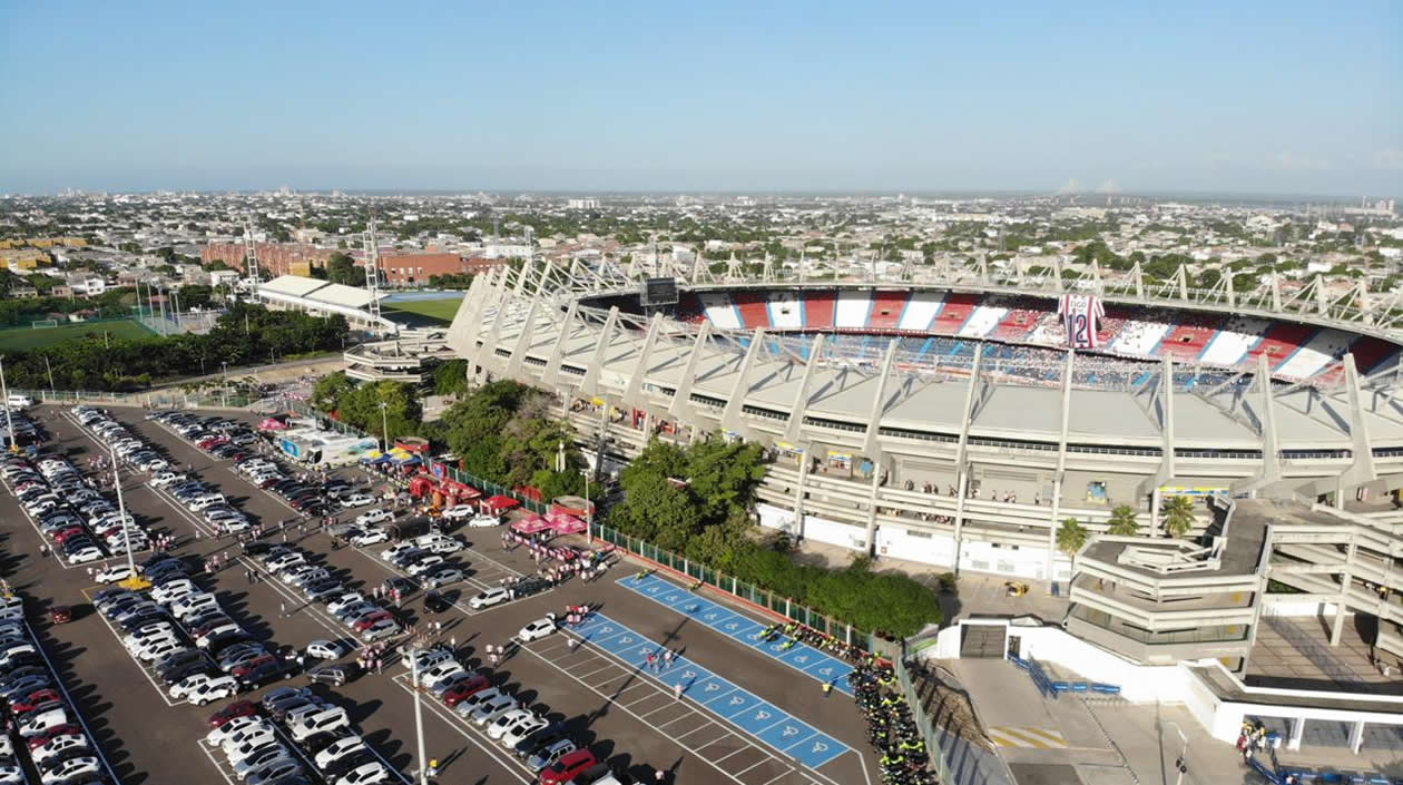 Imagen área del Metropolitano