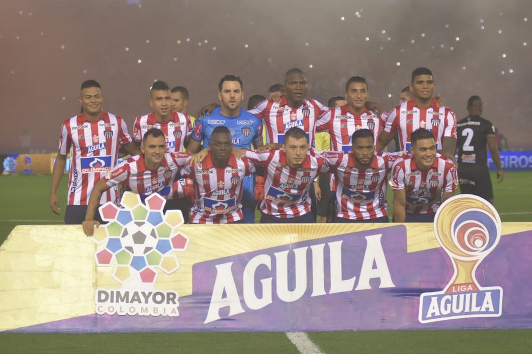 Nómina inicialista del Junior.