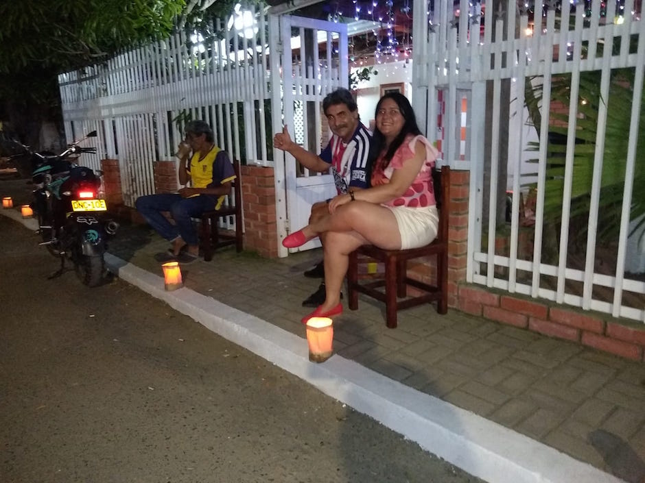 En el barrio Centro de Puerto Colombia.
