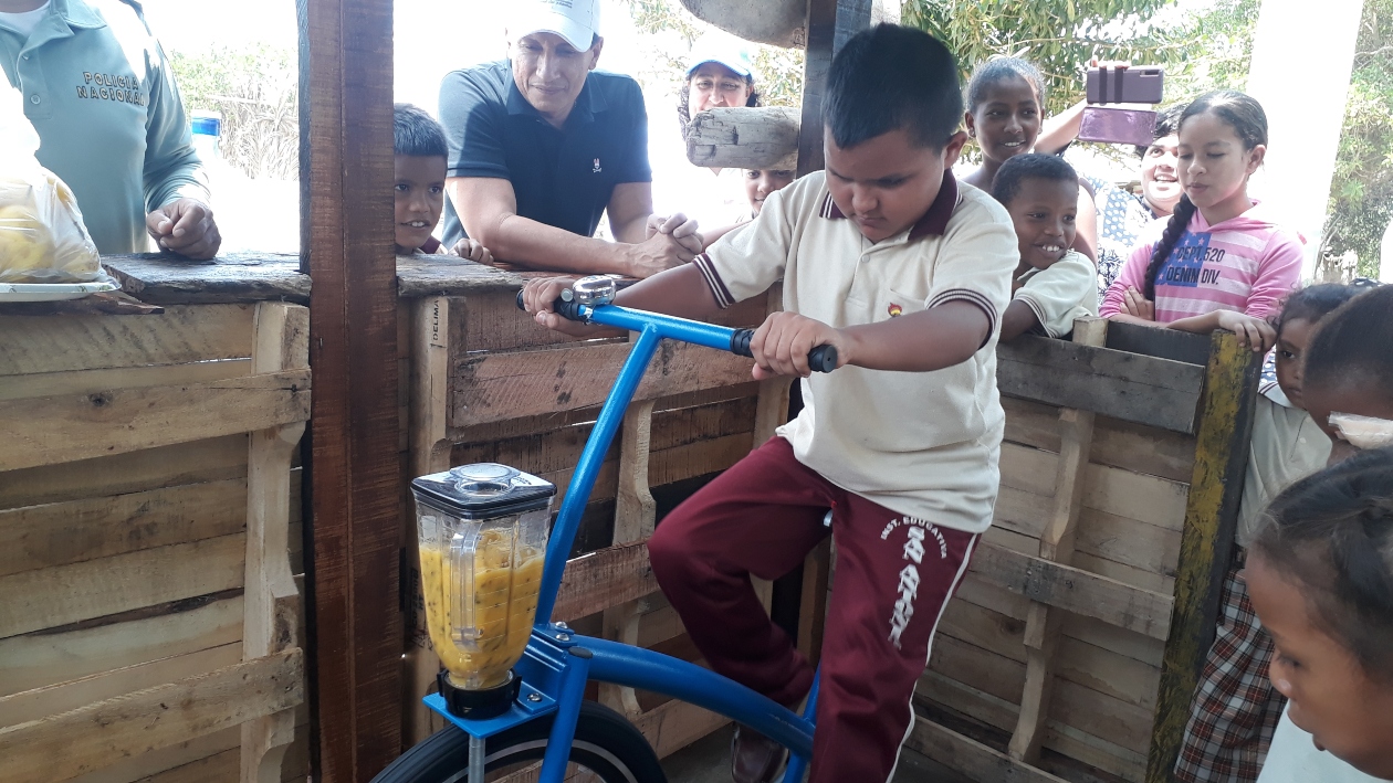 CRA La 'bicilicuadora'.