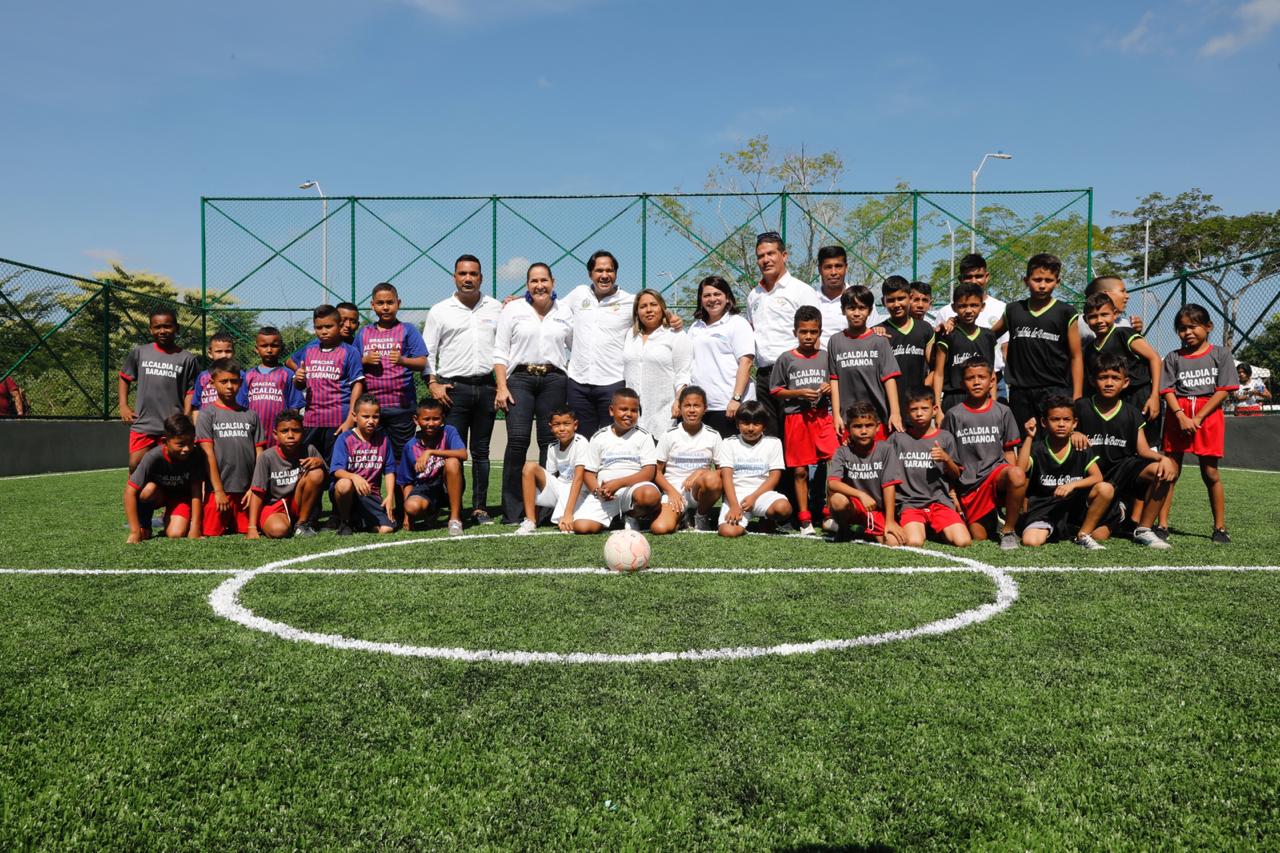 Cancha en Baranoa.