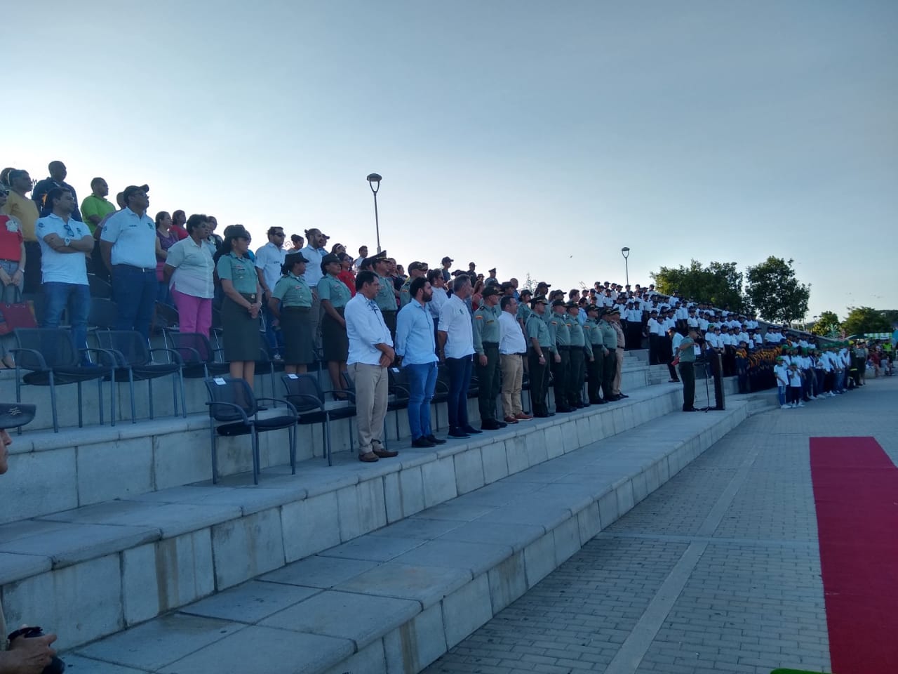 Policía que será la encargada de la vigilancia en el Malecón del Río.