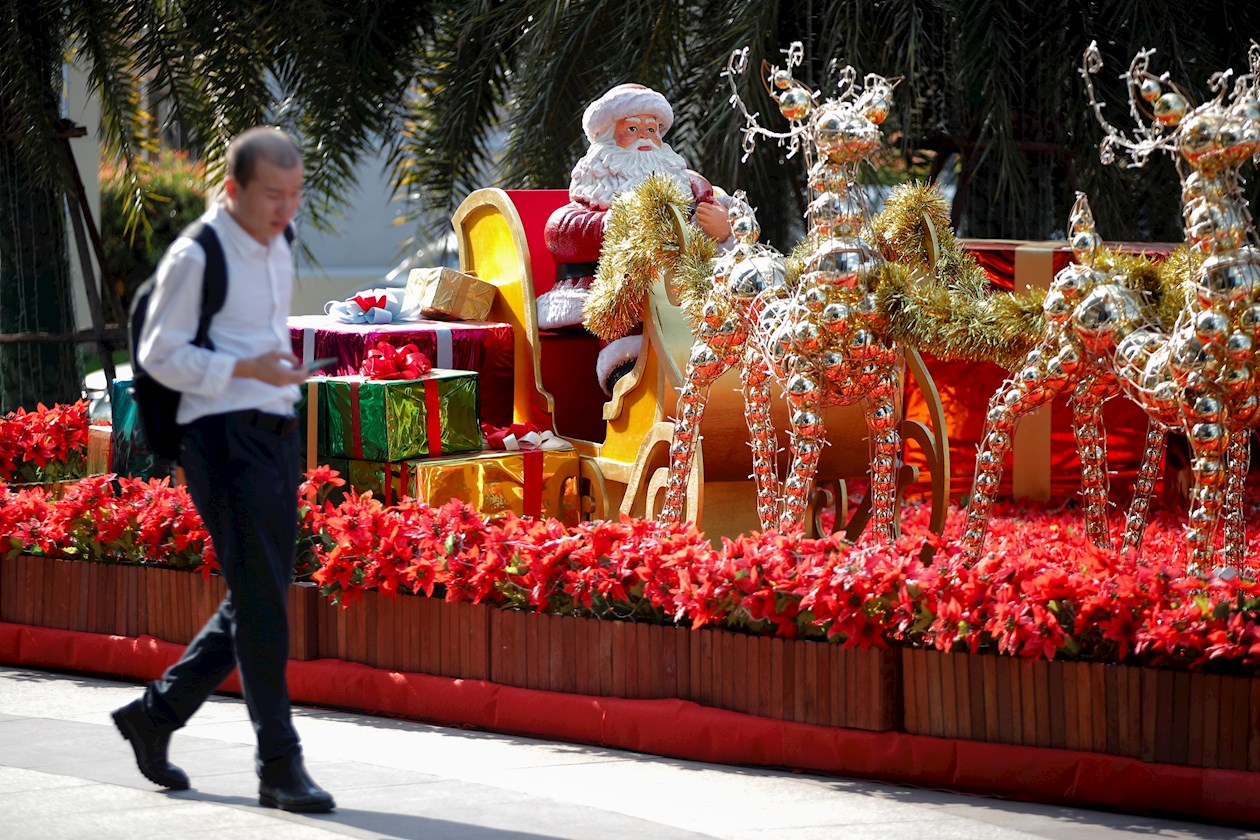 Navidad en Bangkok.