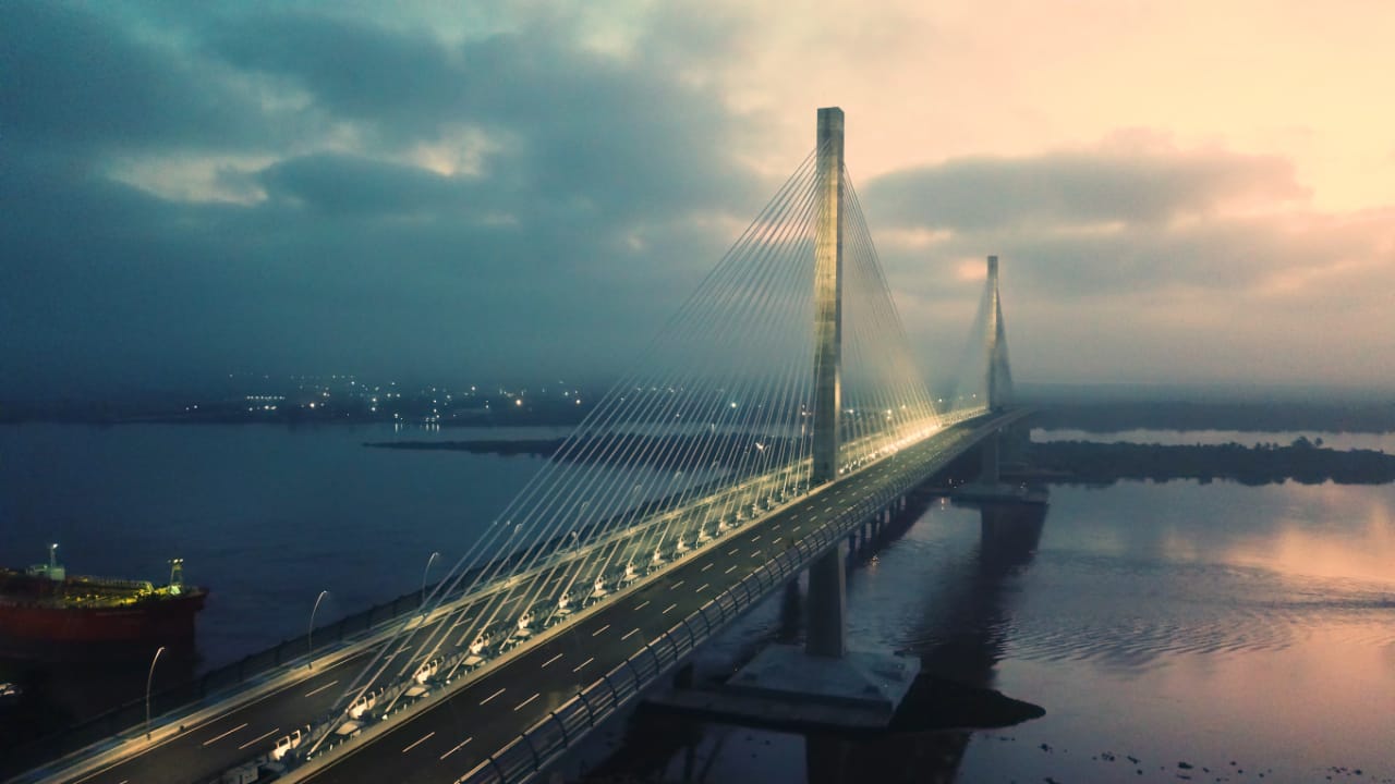 El nuevo Puente Pumarejo.