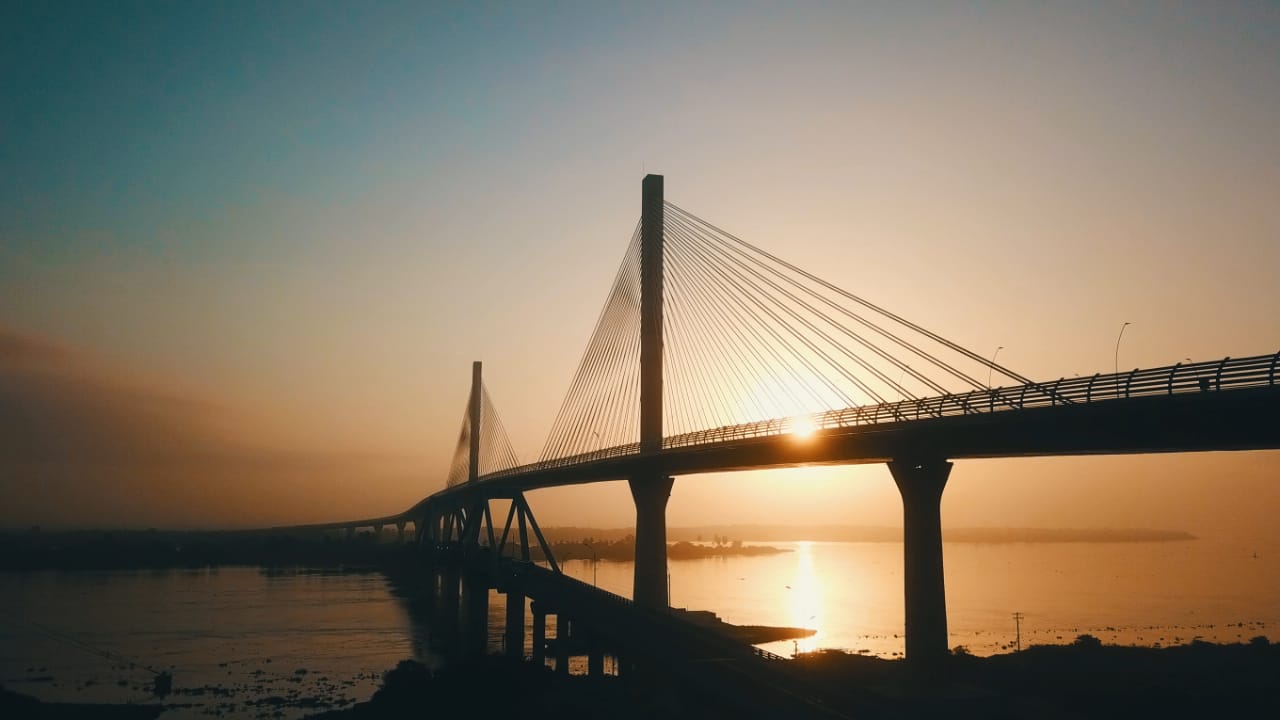 El nuevo Puente Pumarejo.