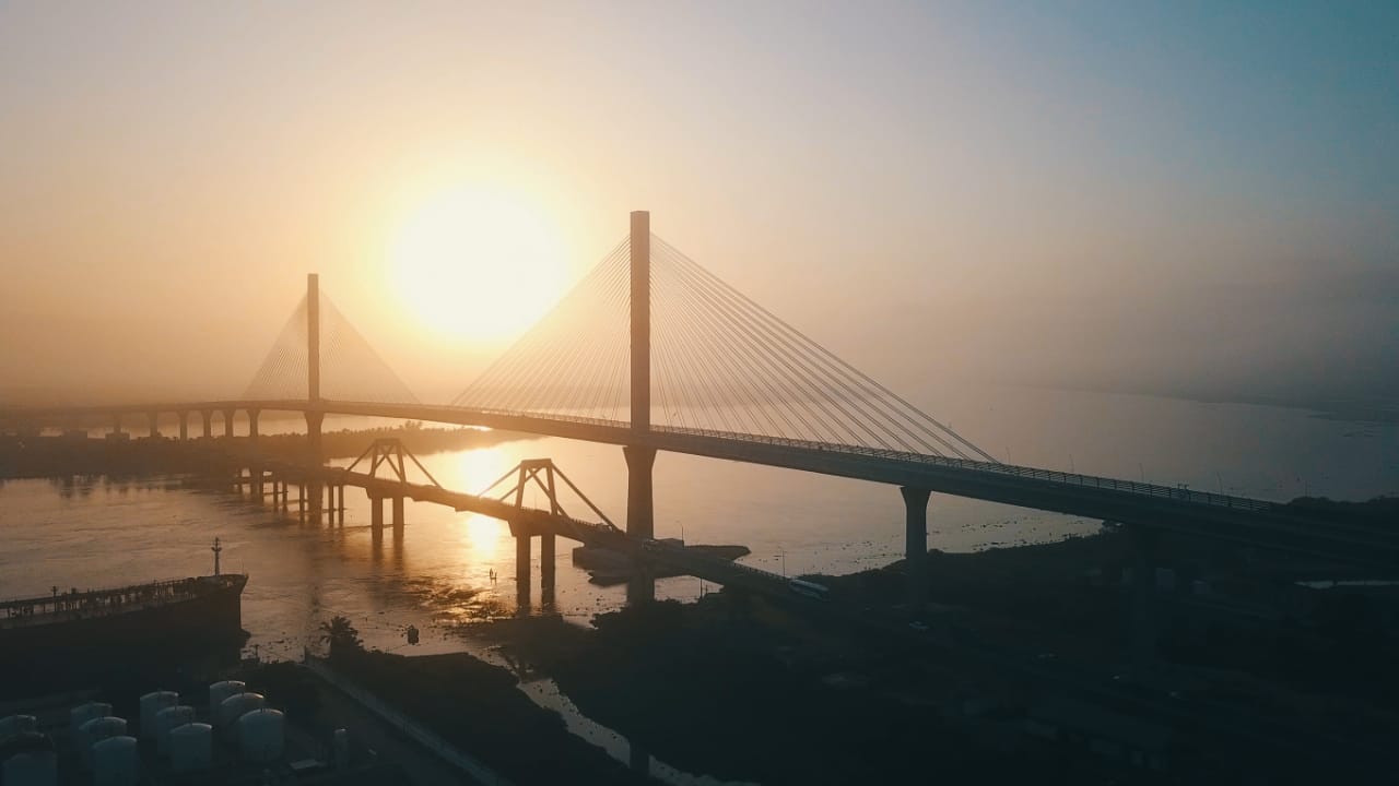 El nuevo Puente Pumarejo.