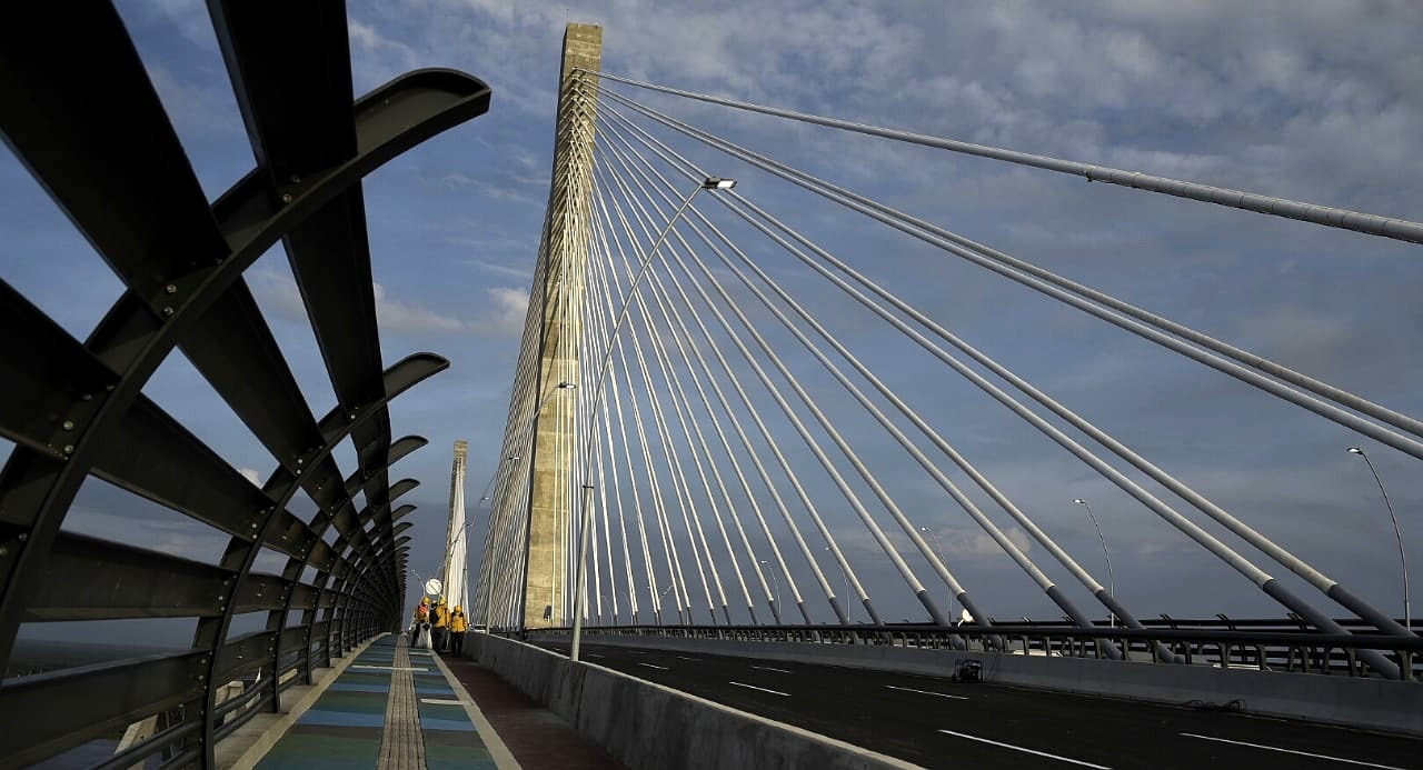 El nuevo Puente Pumarejo.
