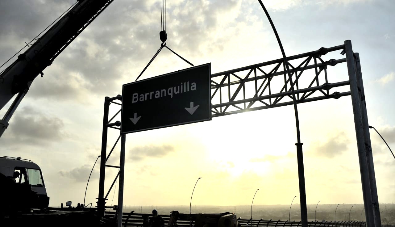 El nuevo Puente Pumarejo.