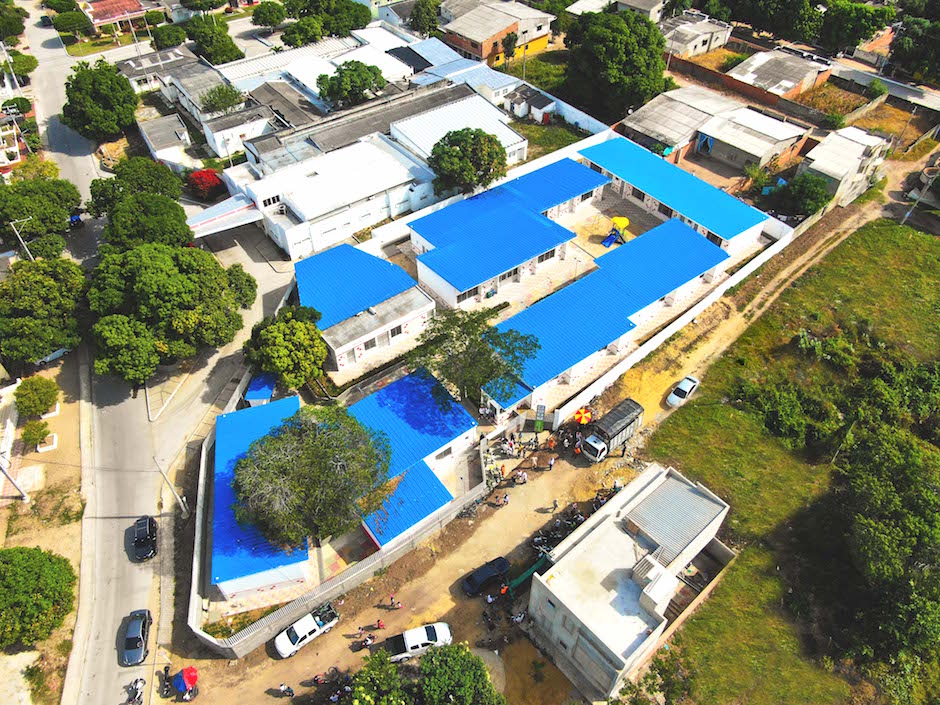 Panorámica del CDI en Santo Tomás.