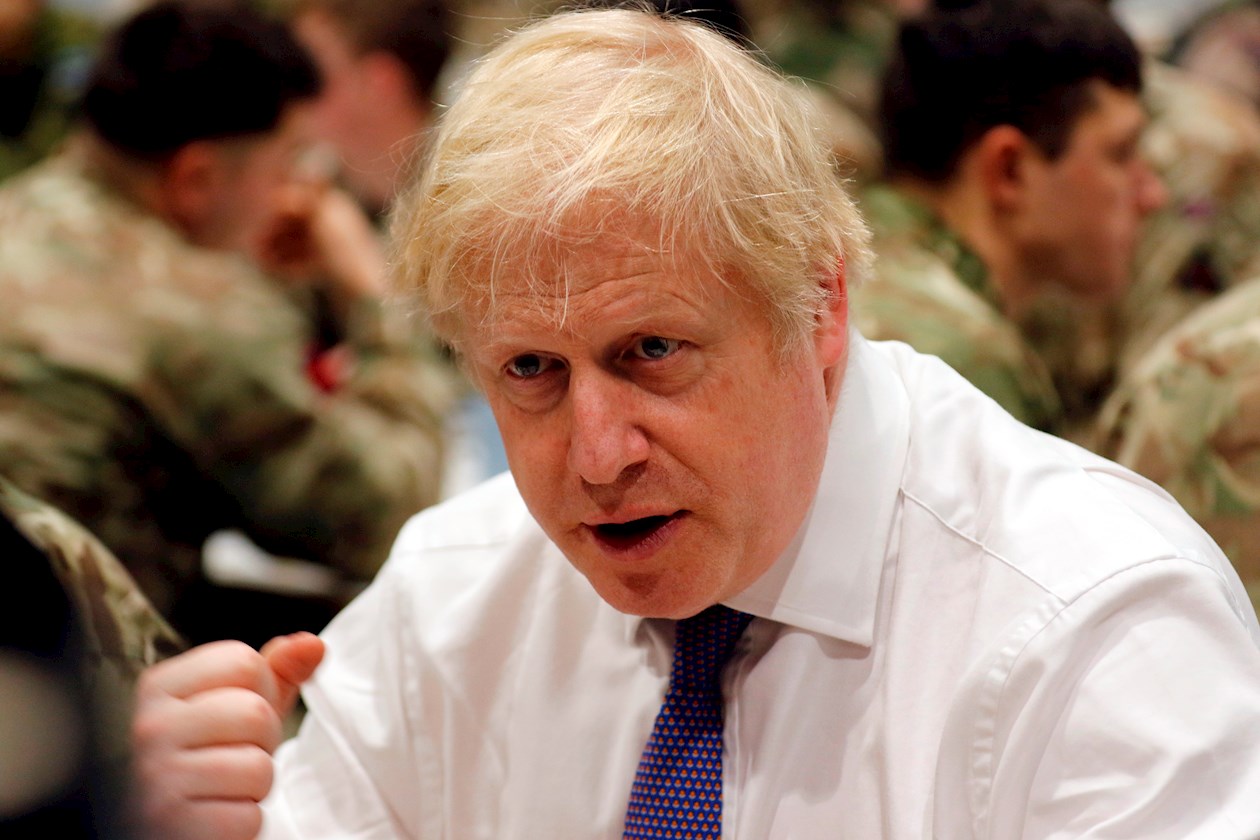 Boris Johnson, primer ministro del Reino Unido.