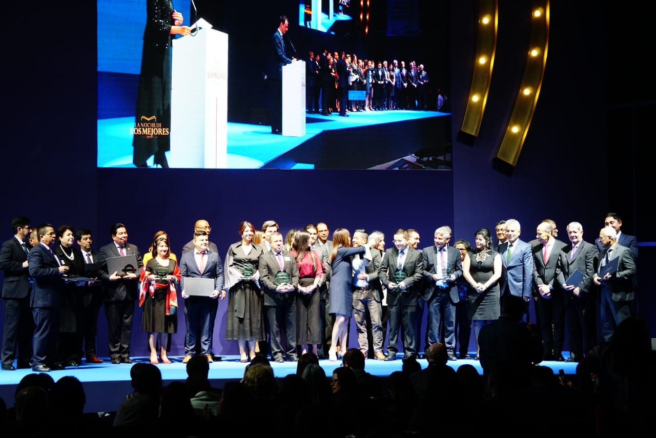 Momento de la premiación.