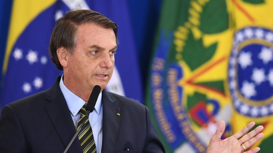 Jair Bolsonaro, presidente de Brasil.