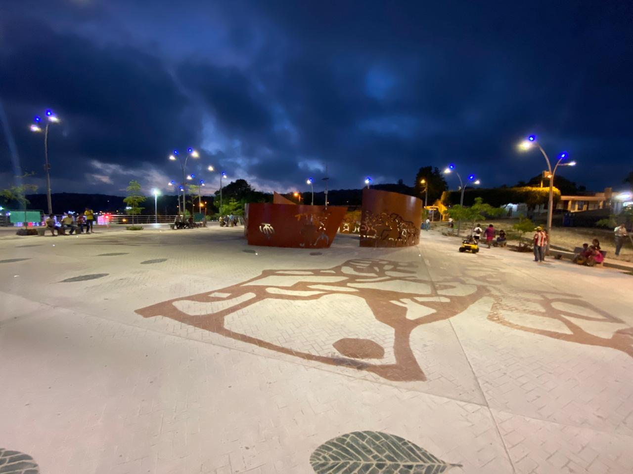 La Plaza de las Madres, en el municipio de Tubará, Atlántico.