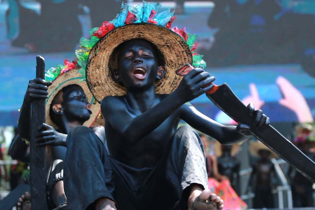 La Danza Son de Negros Infantil de Rebolo.